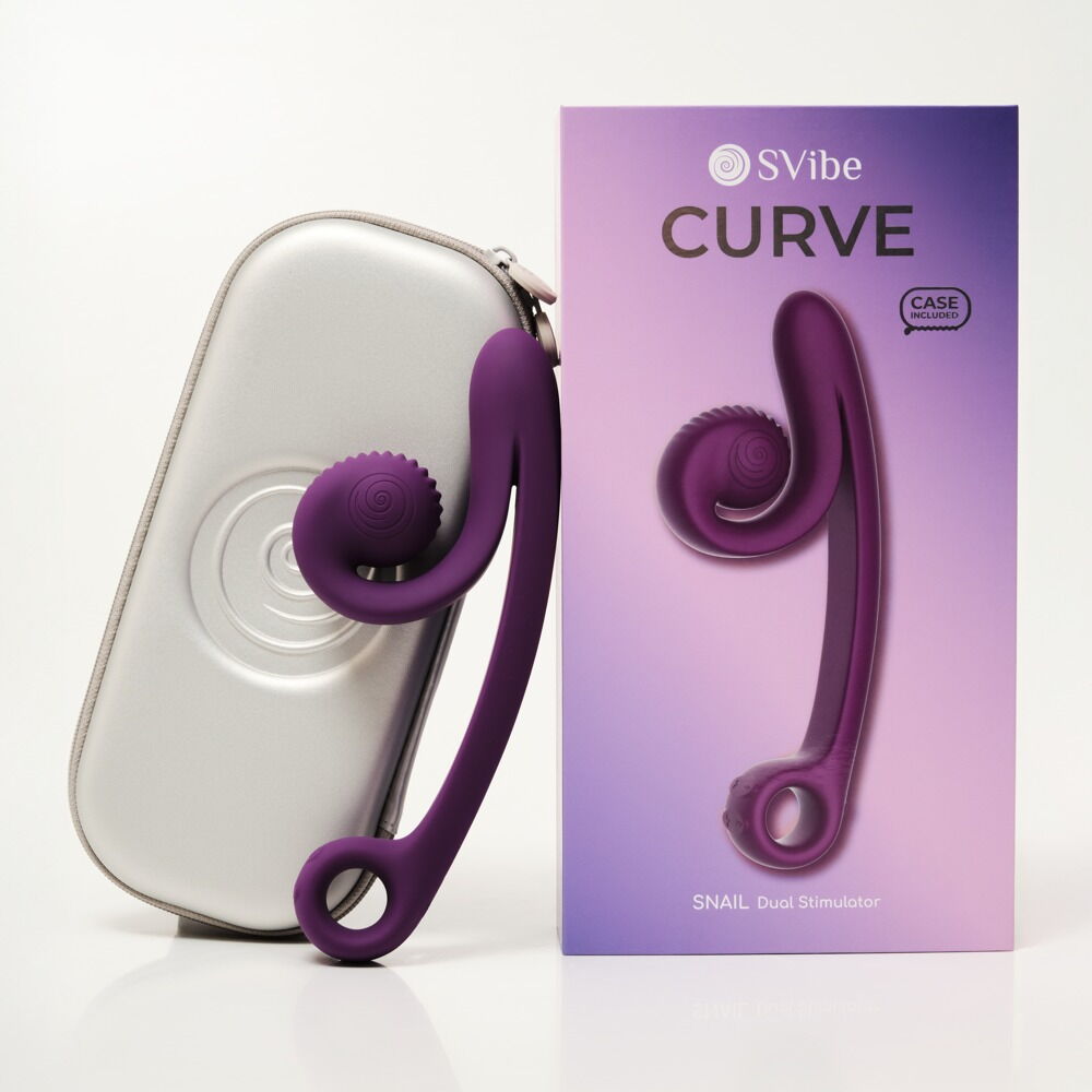 Vibrator "SVibe Curve" med 2 motorer til 600 vibrationskombinationer