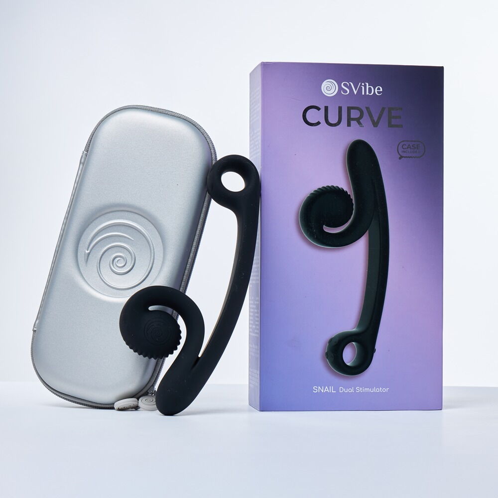 Vibrator "SVibe Curve" med 2 motorer til 600 vibrationskombinationer