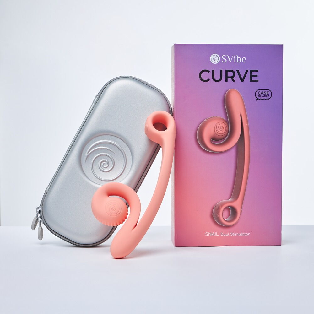Vibrator "SVibe Curve" med 2 motorer til 600 vibrationskombinationer