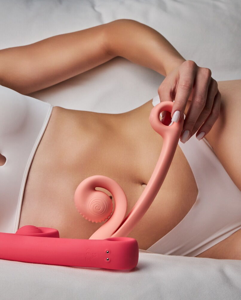 Vibrator "SVibe Curve" med 2 motorer til 600 vibrationskombinationer