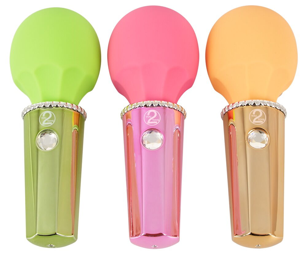 Massagestav "Mini Wand" med 10 ekstra kraftige vibrationstilstande