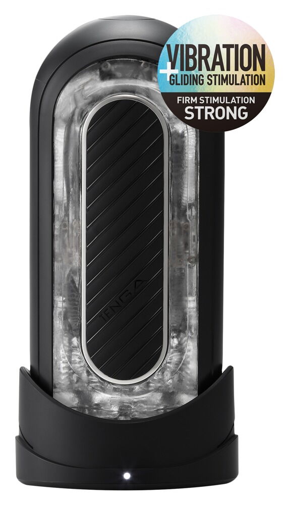 Masturbator "Flip O (Zero) Electronic Vibrations" med 5 vibrationstilstande