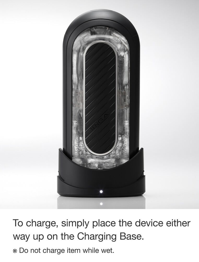 Masturbator "Flip O (Zero) Electronic Vibrations" med 5 vibrationstilstande