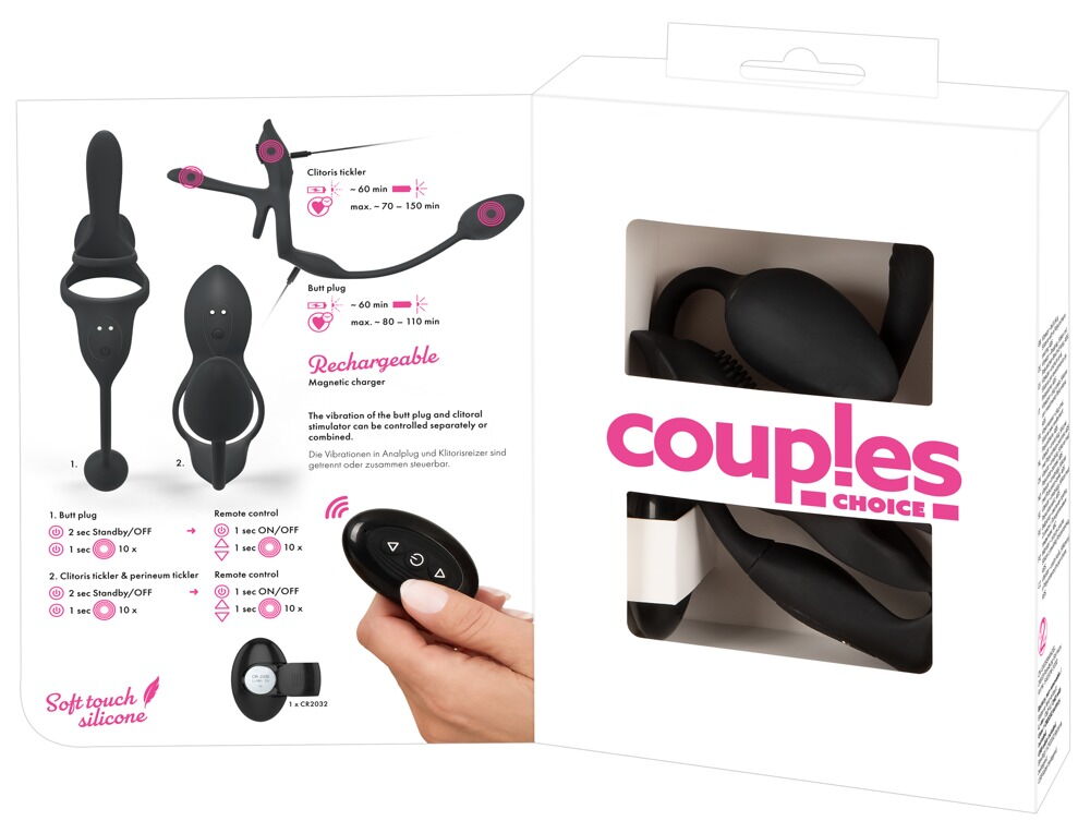 RC Multi Function Couples Vibrator