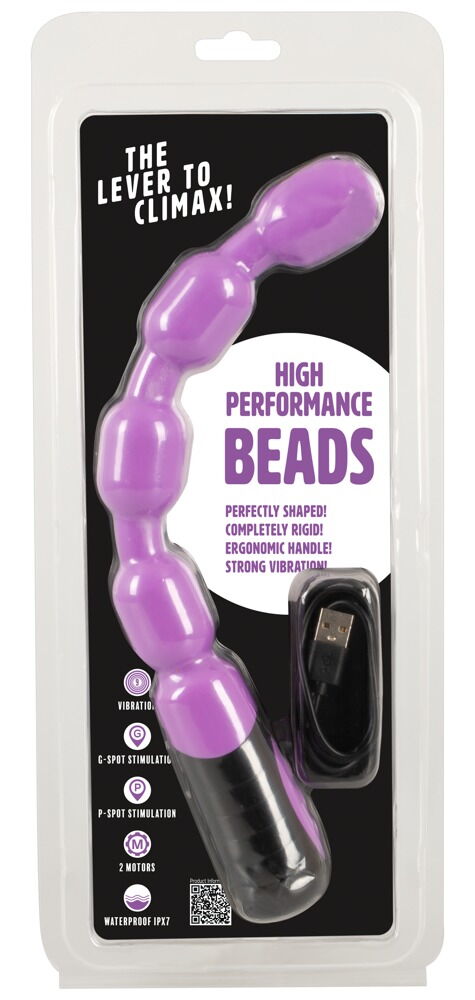 Kuglevibrator "High Performance Beads" til stimulering af G-/P-punktet