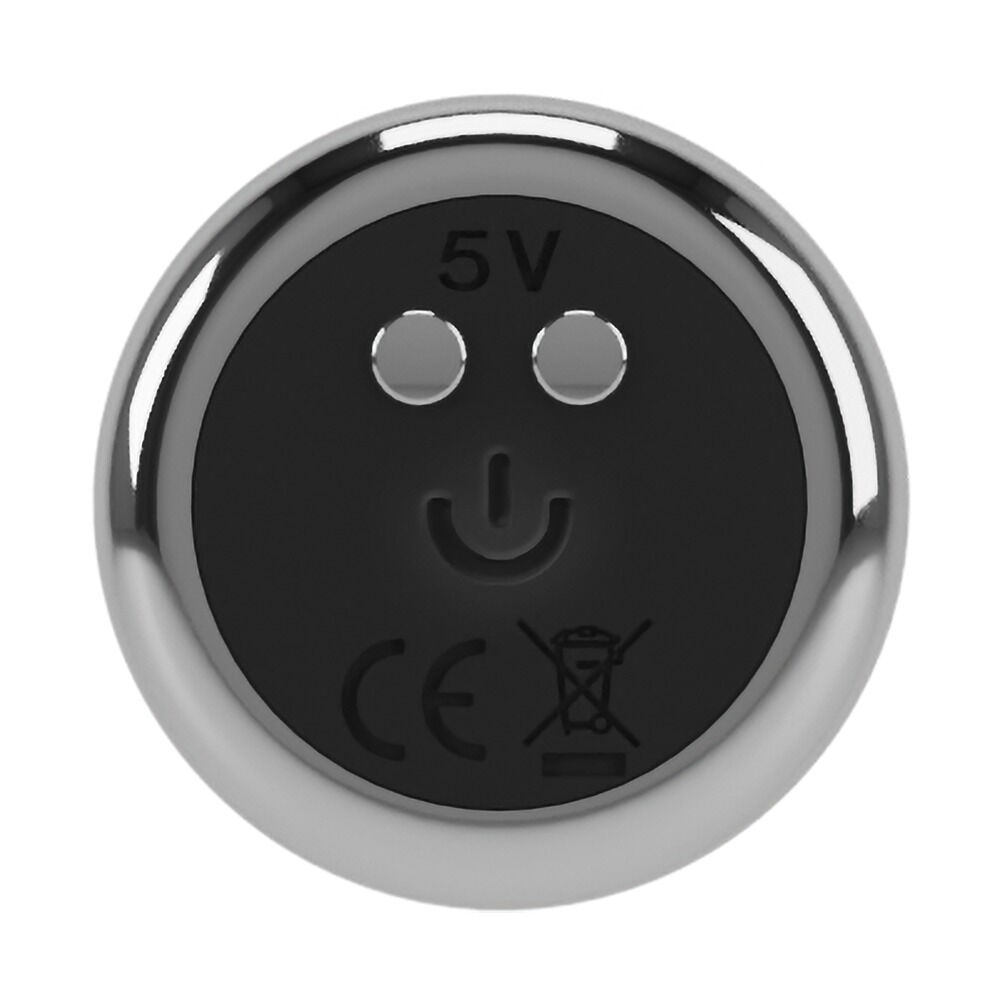 Prostata-vibrator "Metal Milking Stick" med 10 vibrationsindstillinger