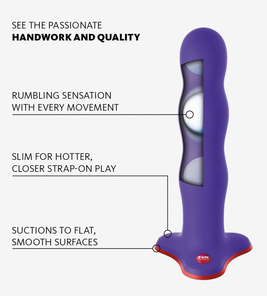 Dildo "Bouncer" med sugebase