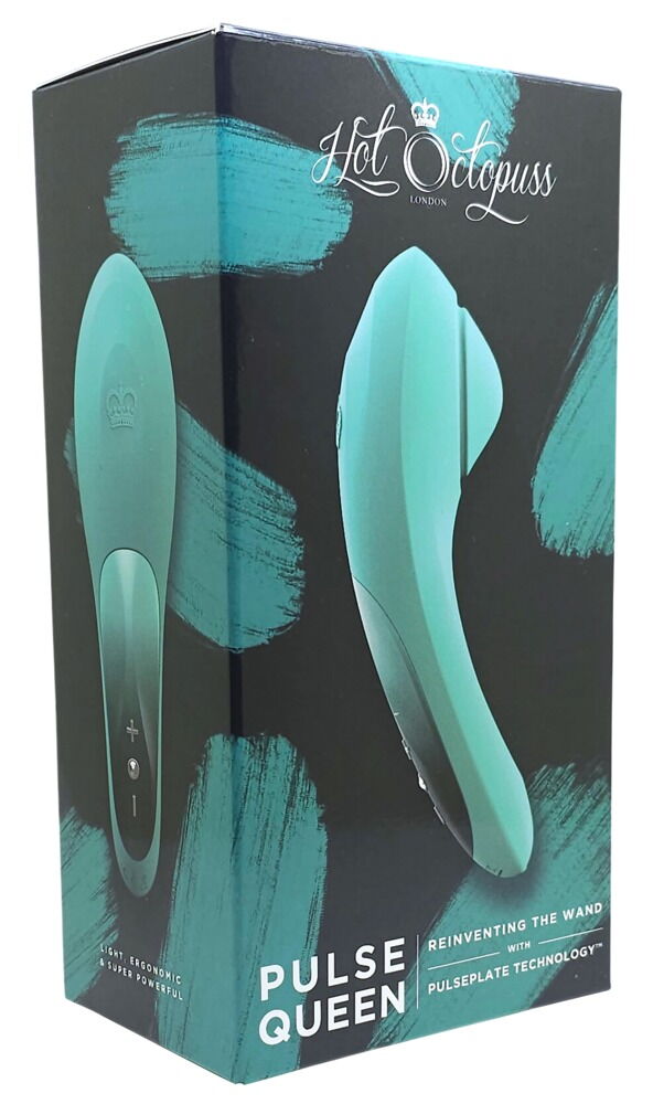 Vibrator "Pulse Queen" med PulsePlate-teknologi