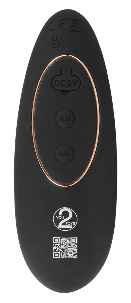 Prostatavibrator "Intense RC Prostate Plug" med fjernbetjening