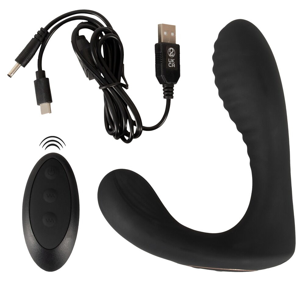 Prostatavibrator "Intense RC Prostate Plug" med fjernbetjening