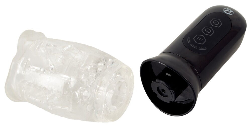 Masturbator med roterende superblød sleeve-cup