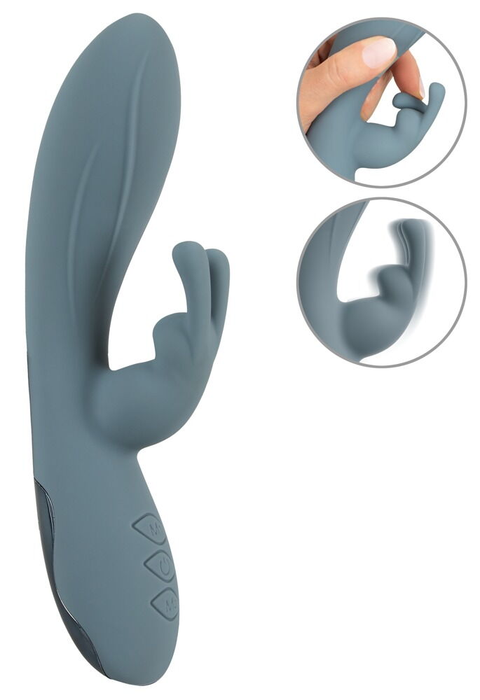 Rabbitvibrator "VELINA" med 2 x 10 vibrationstilstande