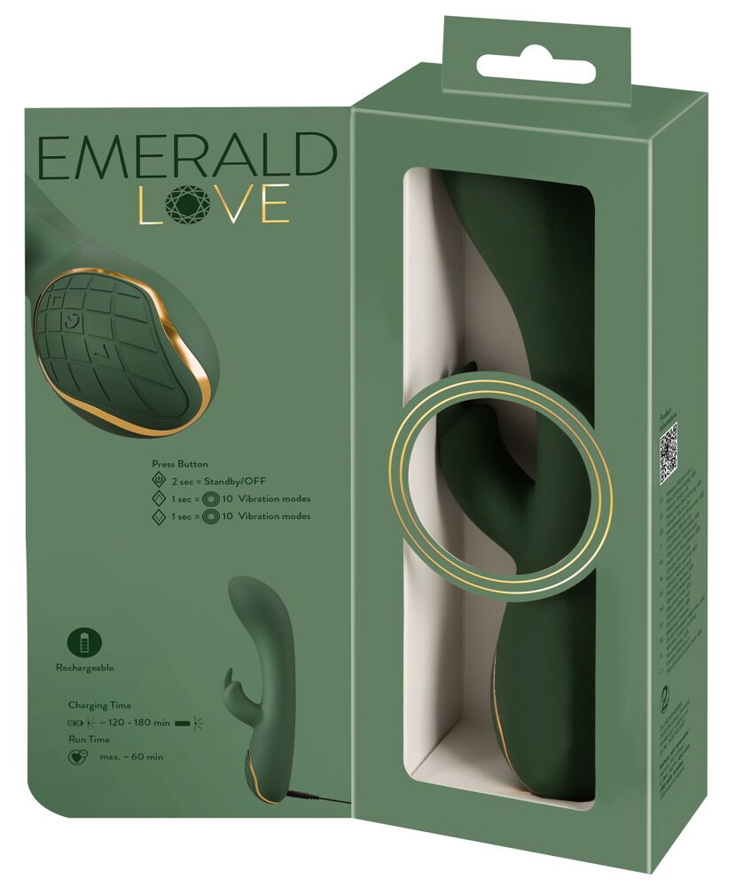 Rabbit Vibrator "Luxurious" med 2 x 10 vibrationstilstande