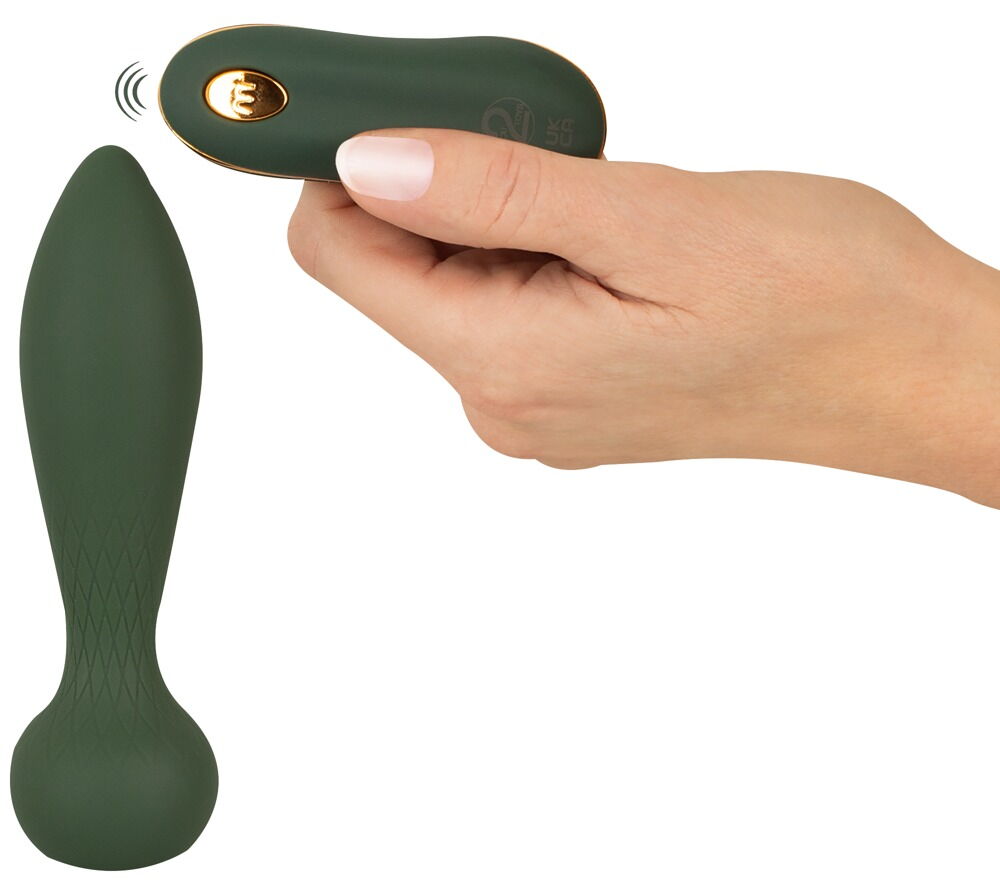 Analvibrator "Luxurious RC Anal Plug" med fjernbetjening