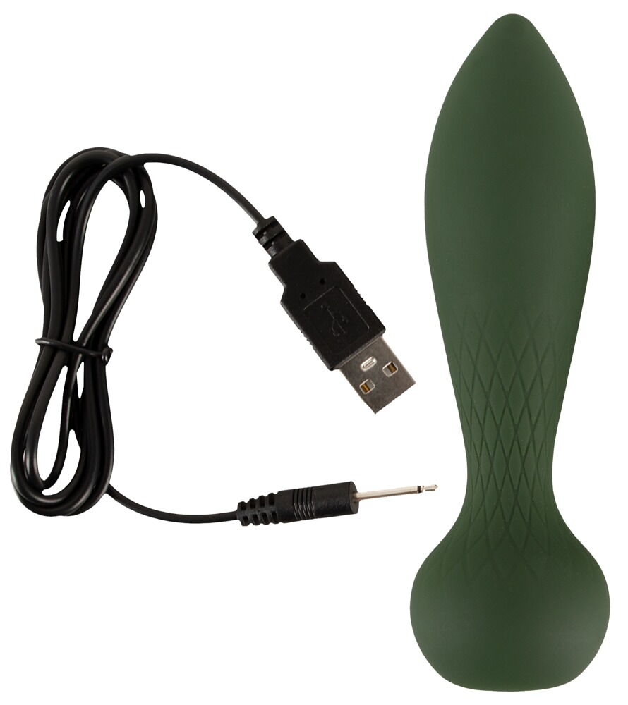 Analvibrator "Luxurious RC Anal Plug" med fjernbetjening