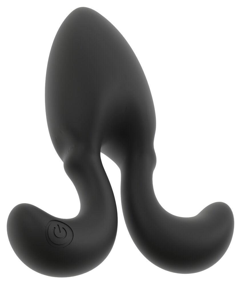 Vibrerende analplug med fjernbetjening