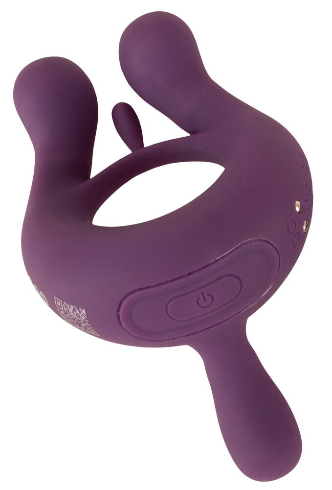 Vibrerende penisring med 3 motorer