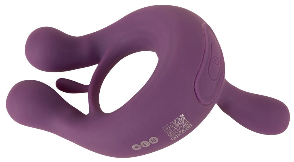 Vibrerende penisring med 3 motorer