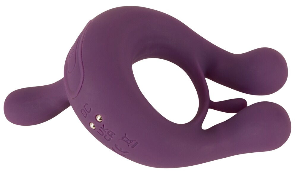 Vibrerende penisring med 3 motorer