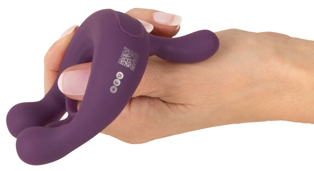 Vibrerende penisring med 3 motorer