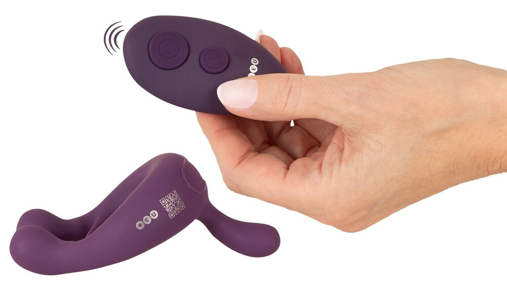 Vibrerende penisring med 3 motorer