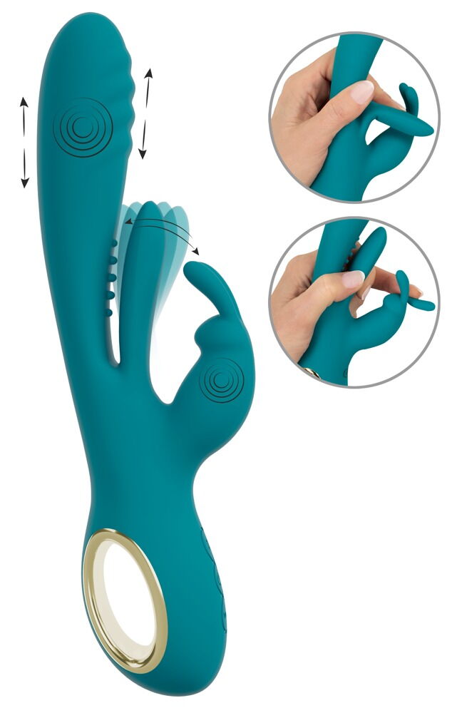 Rabbit Vibrator with Thrust Function and G-Spot Stimulation