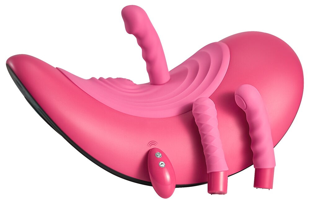Sexmaskine "vibepad RIDE ON" med fjernbetjening
