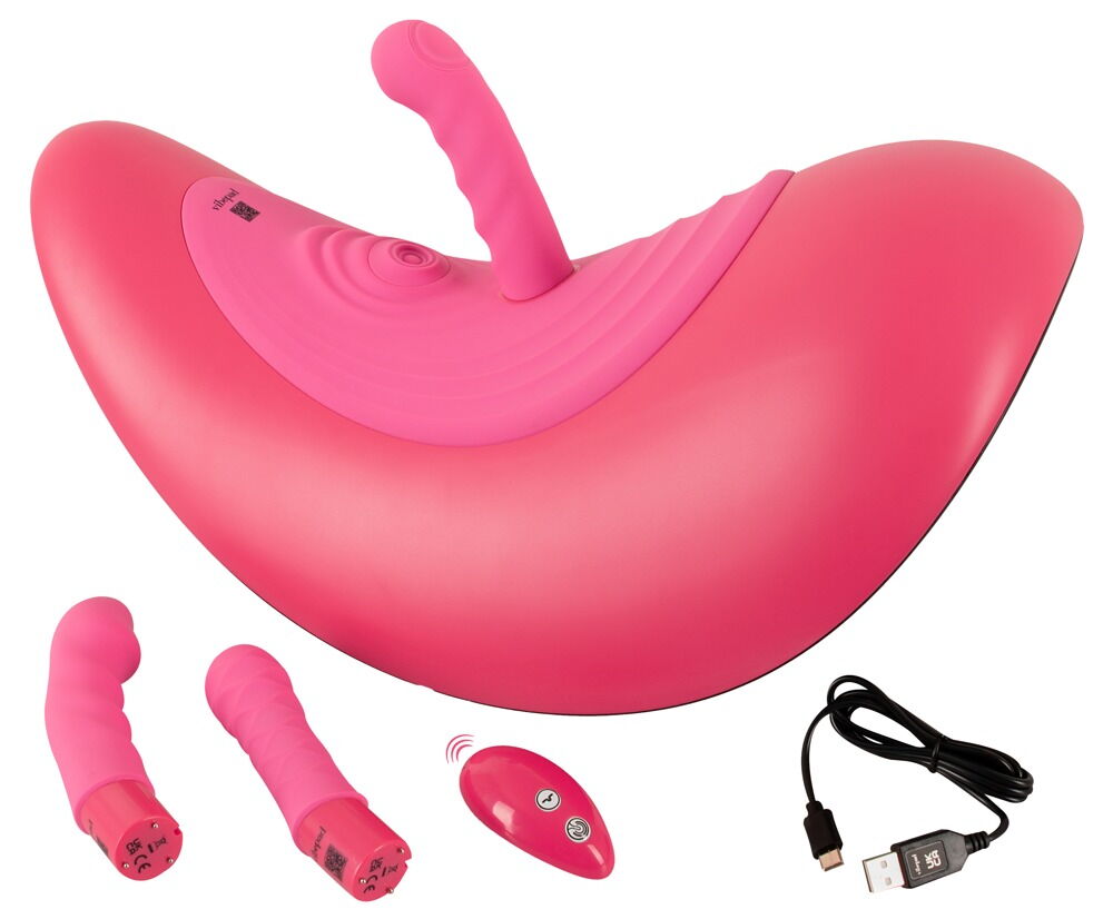Sexmaskine "vibepad RIDE ON" med fjernbetjening