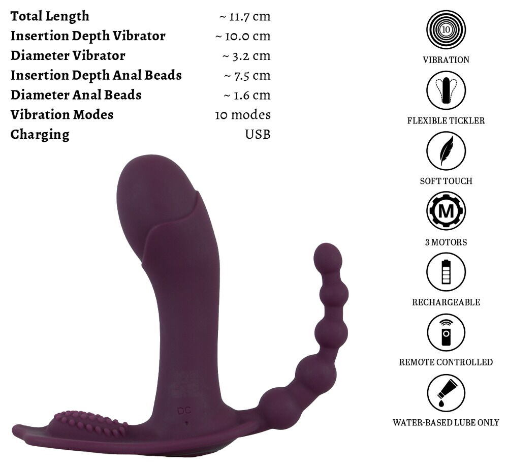 Trussevibrator »ARIVA« med fjernbetjening