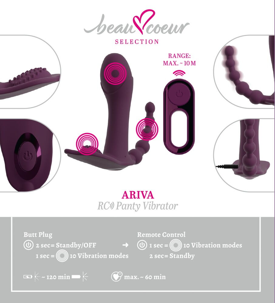 Trussevibrator »ARIVA« med fjernbetjening