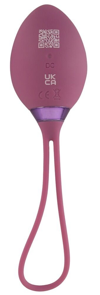 Vibro-æg "ROVANA" med fjernbetjening