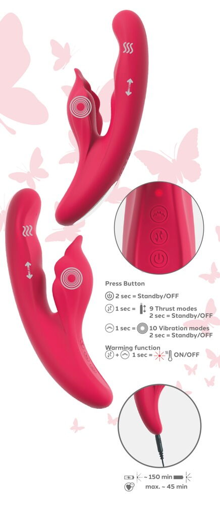 Støvvibrator »be Hot« med varmefunktion