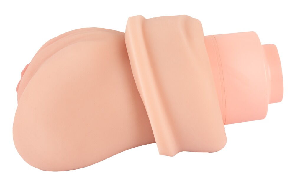 Masturbator med sugefunktion og vibration