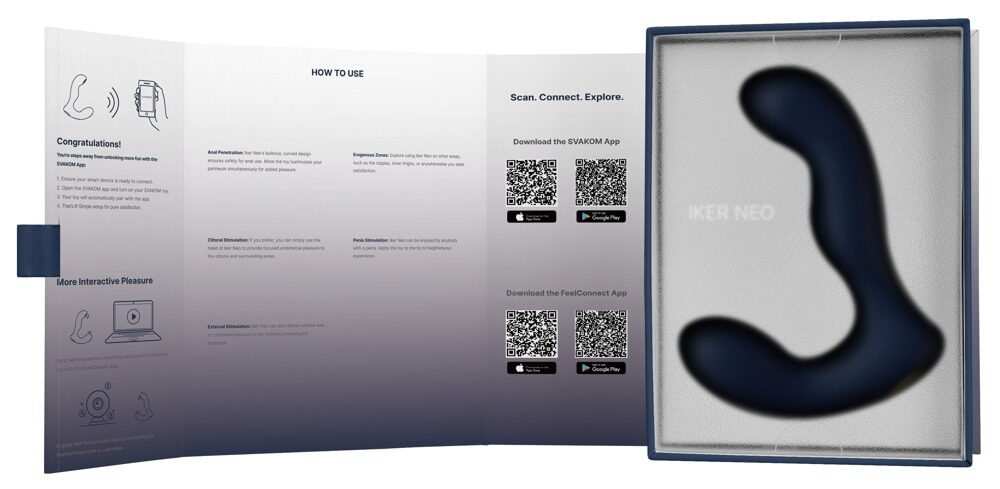 Analvibrator "Iker Neo"kan også styres via app