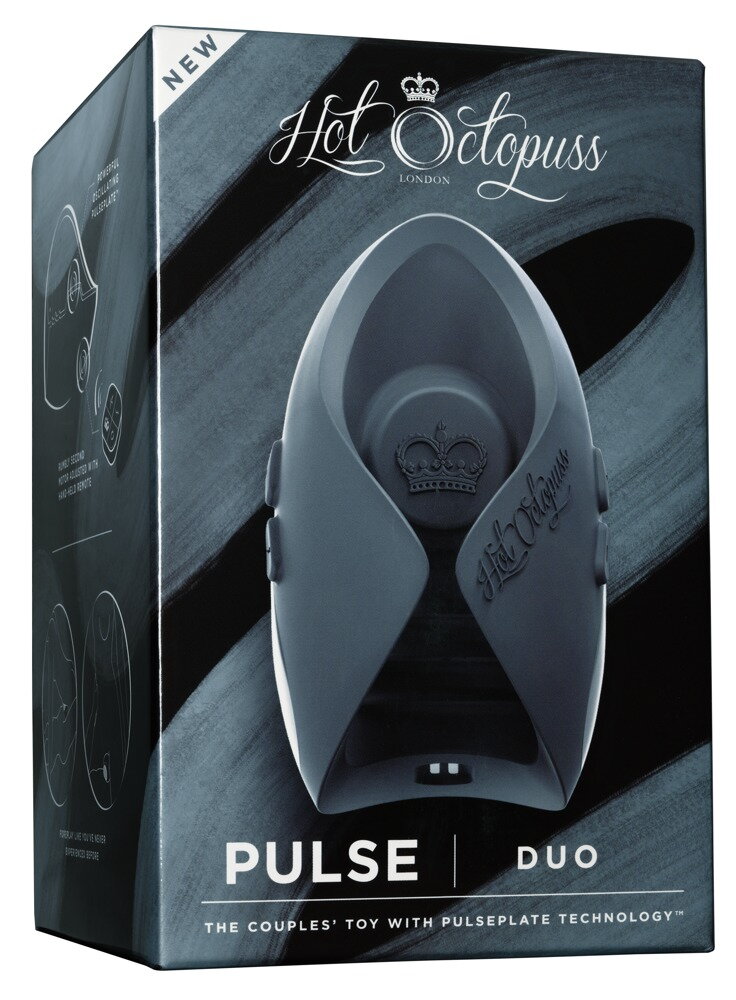 Masturbator "Pulse Duo" også som lay-on- og parvibrator