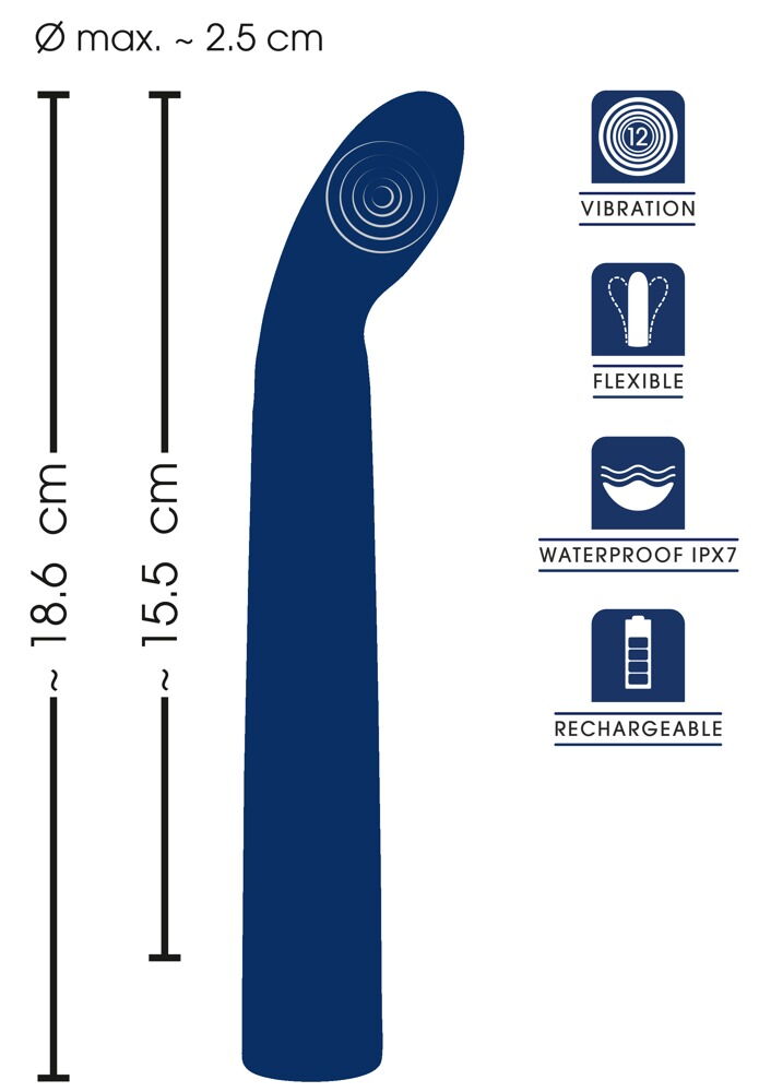 Flexible G-Spot Vibrator
