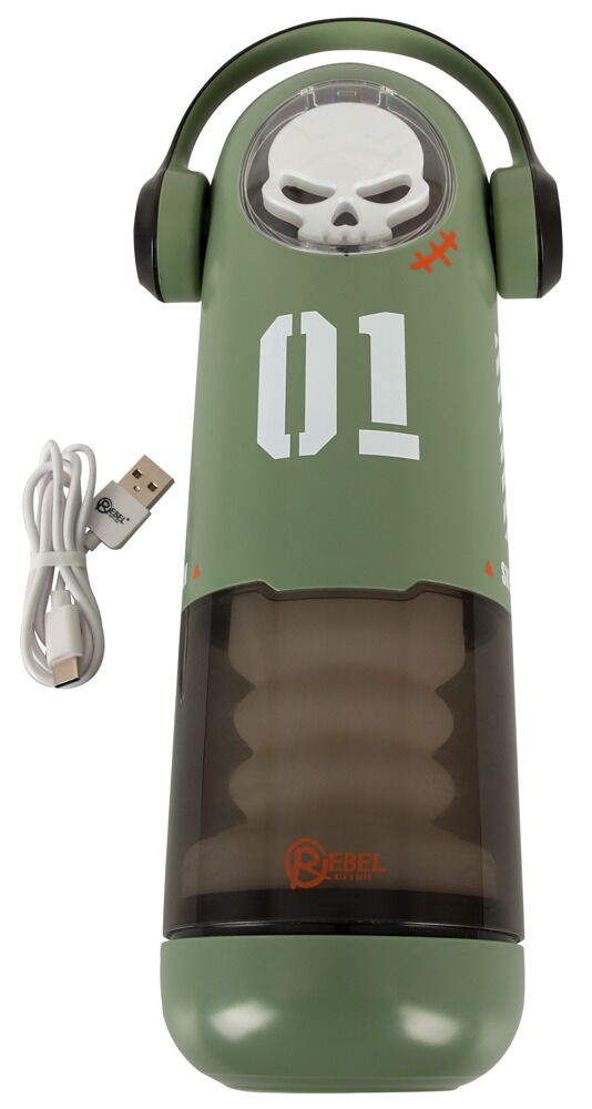 Masturbator "SKULL" med 3 automatiske funktioner