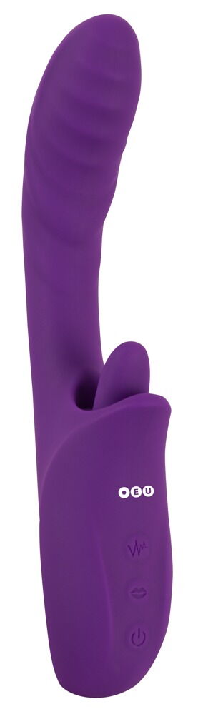 Vibrator "be Naughty" med tunge-klitorisstimulator