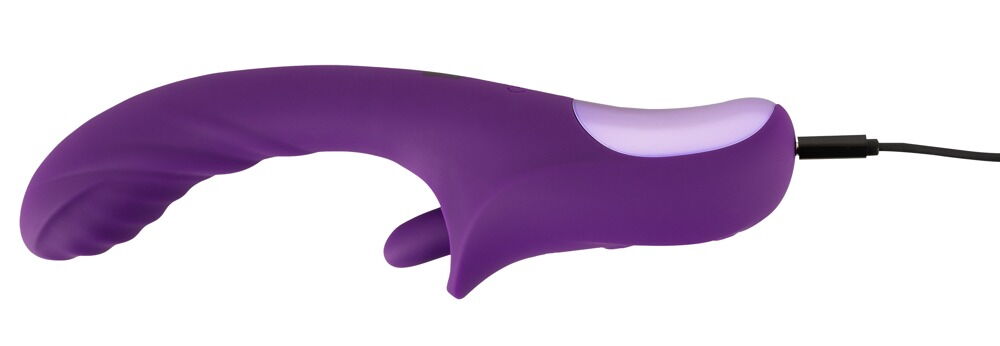 Vibrator "be Naughty" med tunge-klitorisstimulator