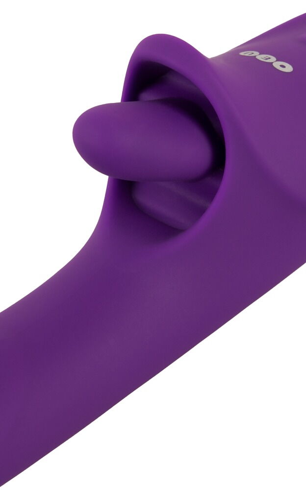 Vibrator "be Naughty" med tunge-klitorisstimulator