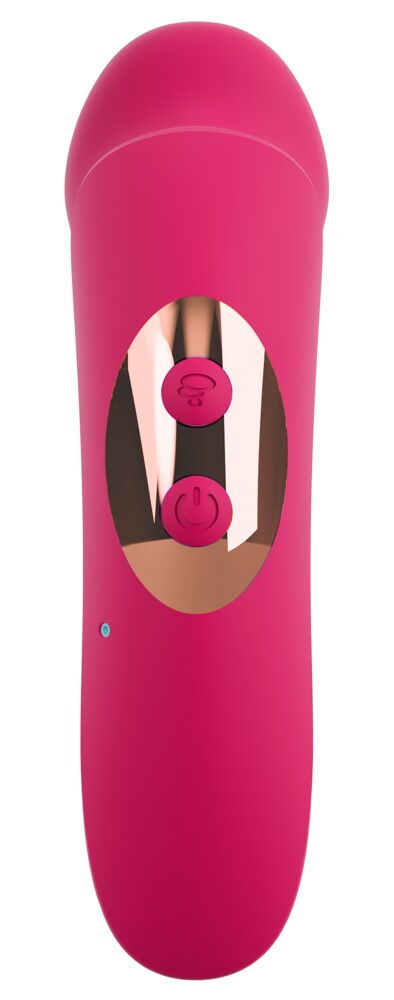 Lay-on Vibrator "Oral Fun" med sugemund & vibrerende tunge