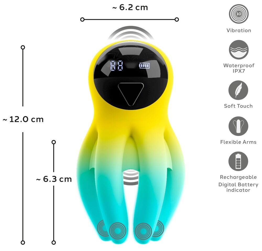 Multivibrator "be Squidly" i blæksprutte-design