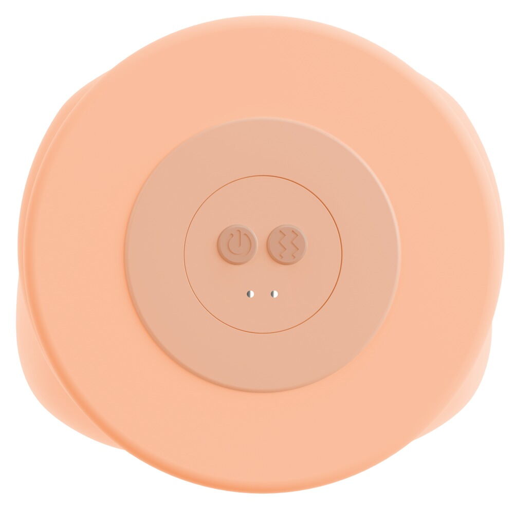 Masturbator med vibration og stødfunktion