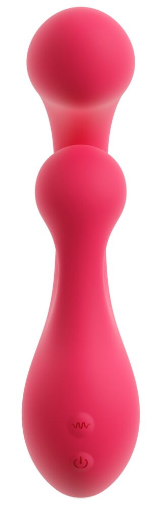 Rabbitvibrator "G-Spot" med roterende klitorisstimulator