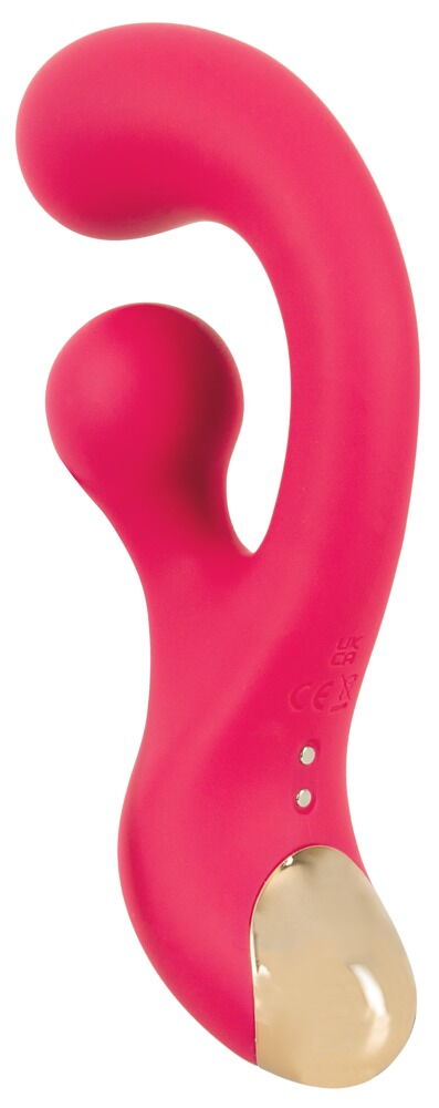 Rabbitvibrator "G-Spot" med roterende klitorisstimulator