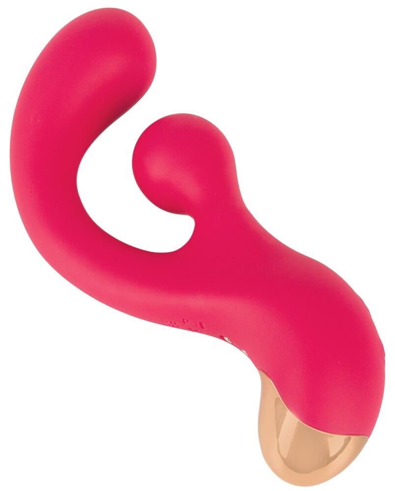 Rabbitvibrator "G-Spot" med roterende klitorisstimulator