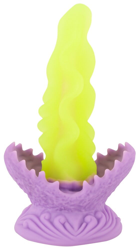 Dildo "Passionate Plant" med LED-belysning i 10 tilstande