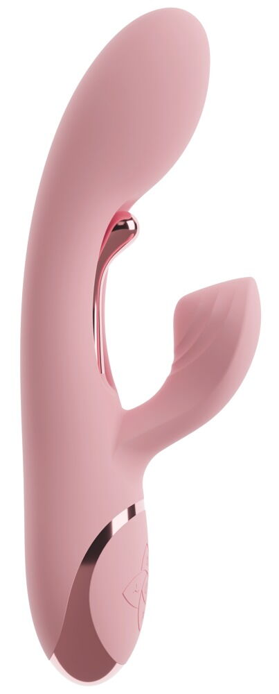 Rabbit Vibrator "AVENOR“ med vibrerende metaltunge til G-zonen
