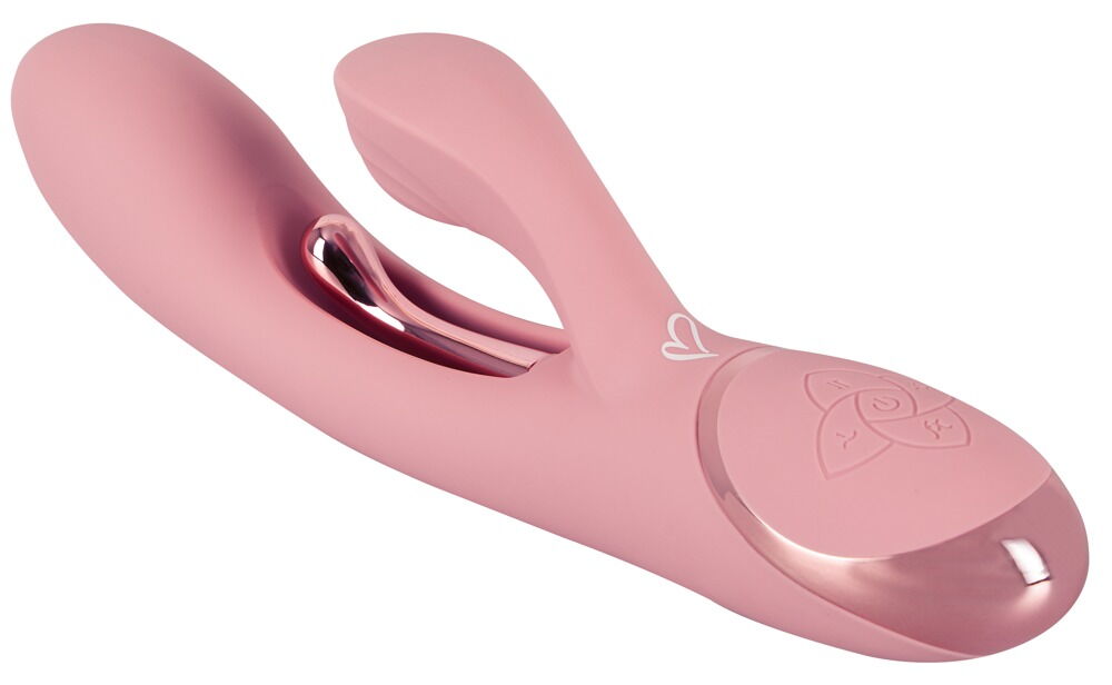Rabbit Vibrator "AVENOR“ med vibrerende metaltunge til G-zonen