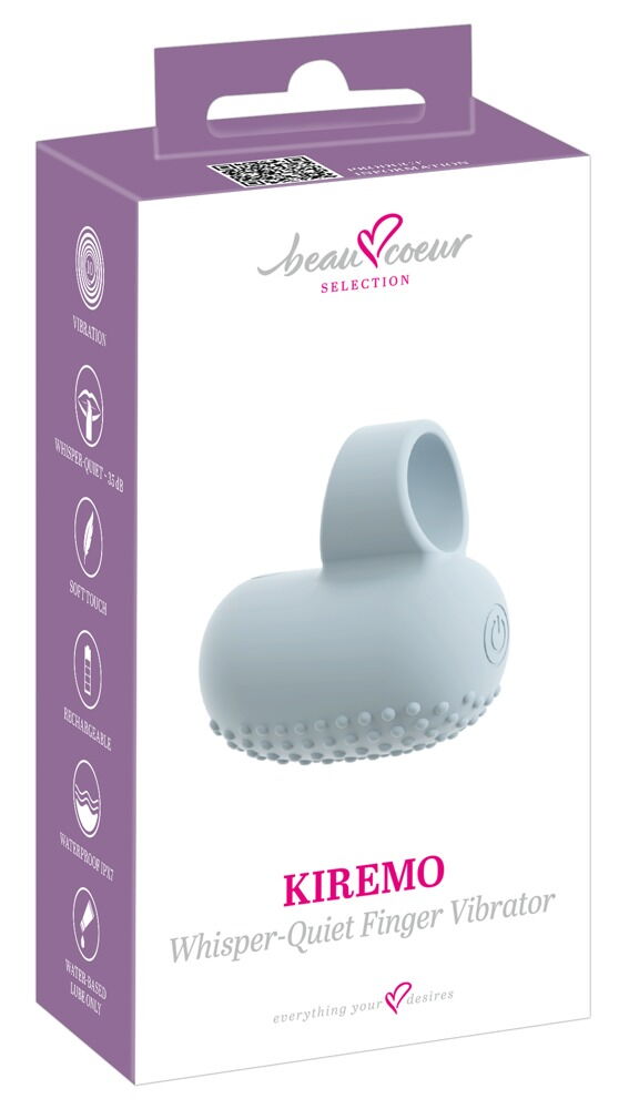 Fingervibrator "KIREMO" med 10 vibrationstilstande